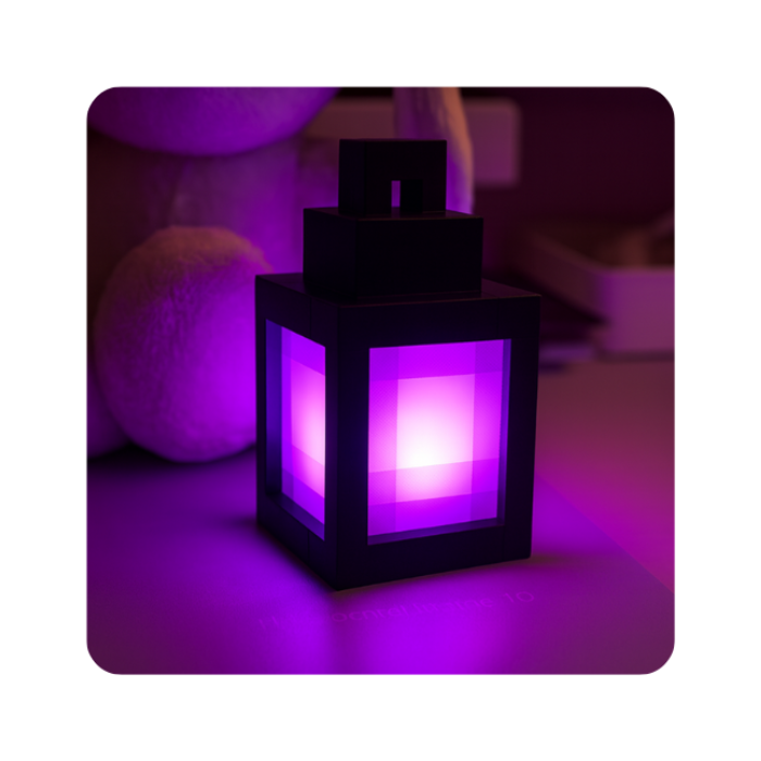 Pixel Hollow Lantern - RGB Light Decor